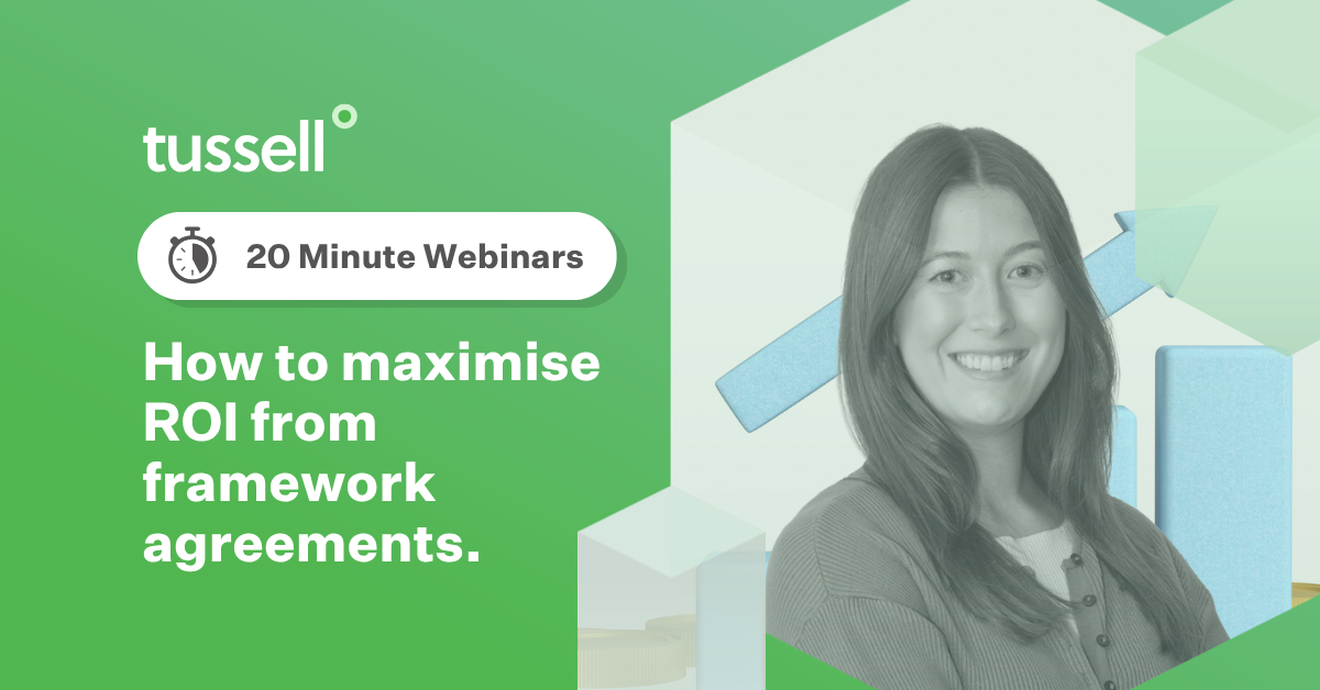 20-Minute Webinars: how to maximise ROI from pubsec frameworks