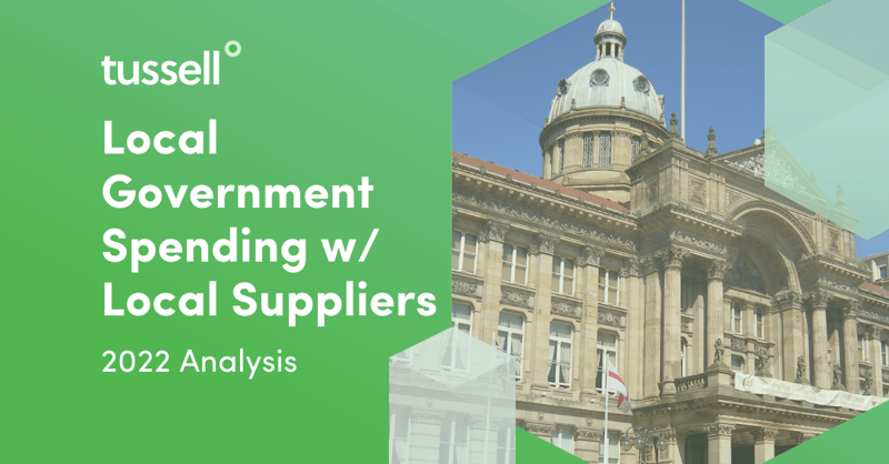 Local Government spending w/ local suppliers 2022 | Tussell
