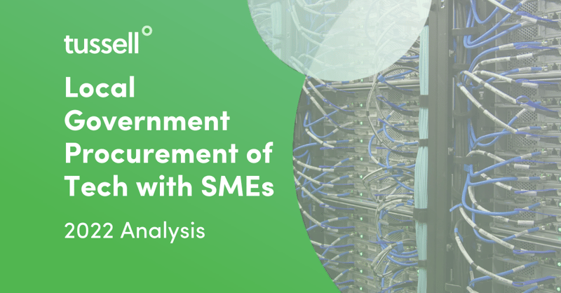 Local Government procurement of tech with SMEs | Tussell