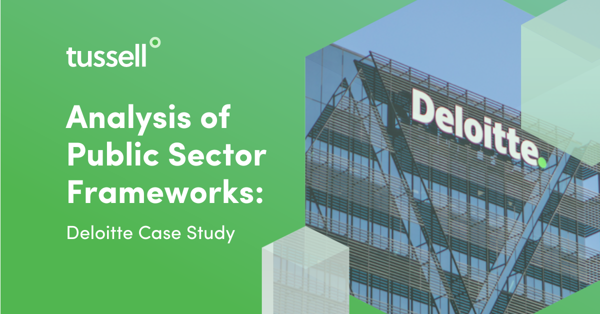Analysis of public sector frameworks: Deloitte case study