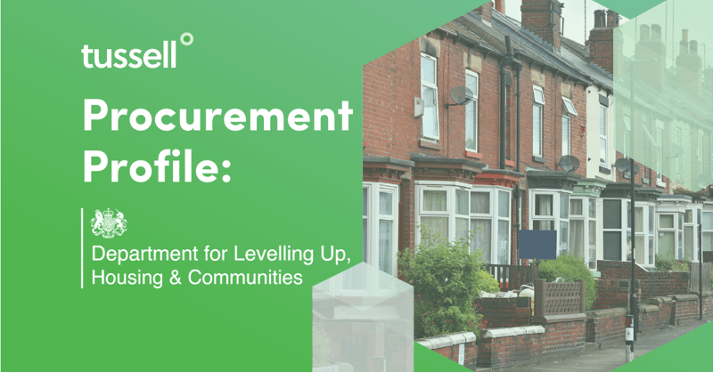 Procurement Profile: Department for Levelling Up, Housing and Communities | Tussell