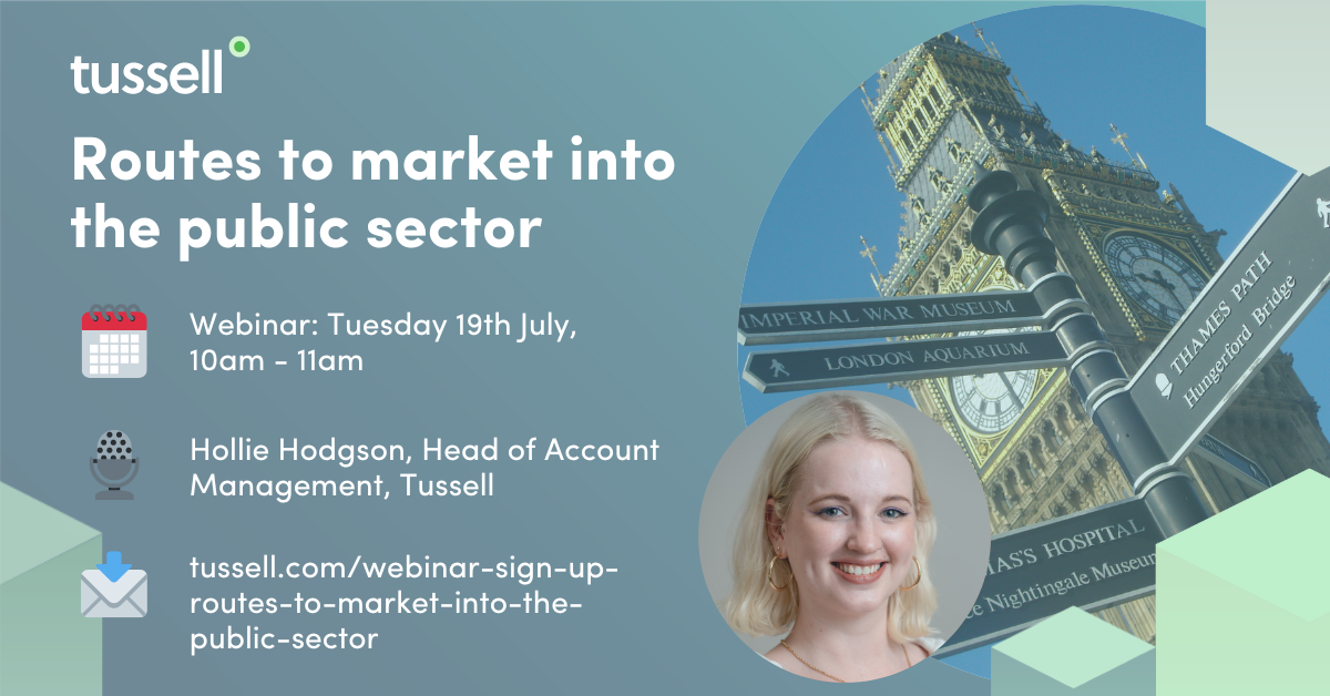 Routes to market into the public sector Tussell webinar