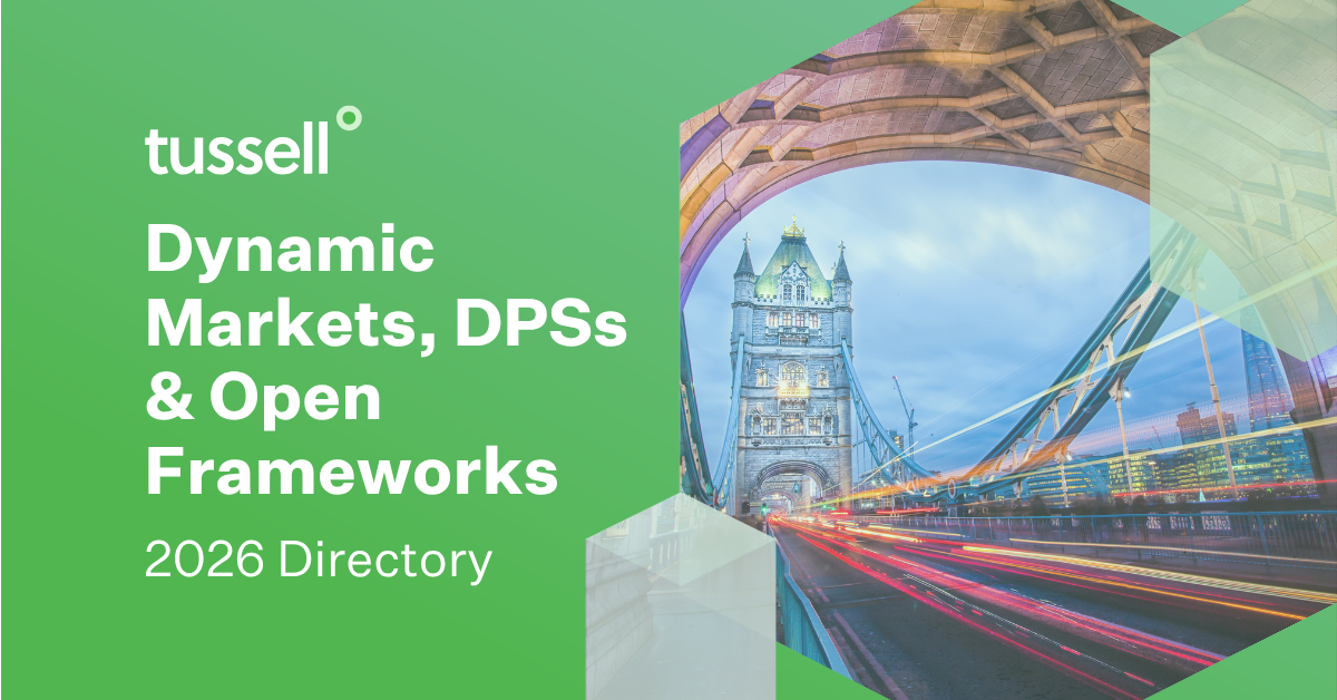 Dynamic Markets, DPS & Open Framework Directory (UK Public Sector 2026)