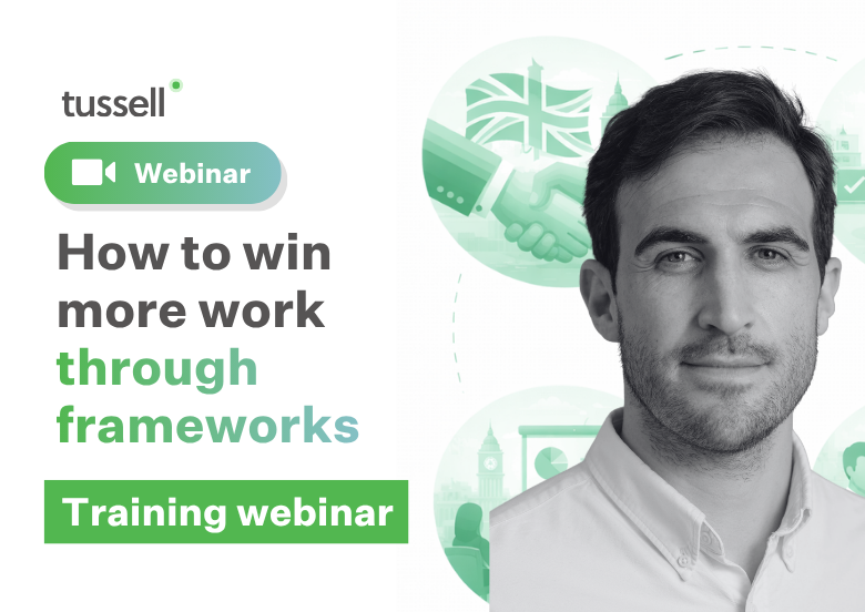 Events Tile, Win more through frameworks webinar