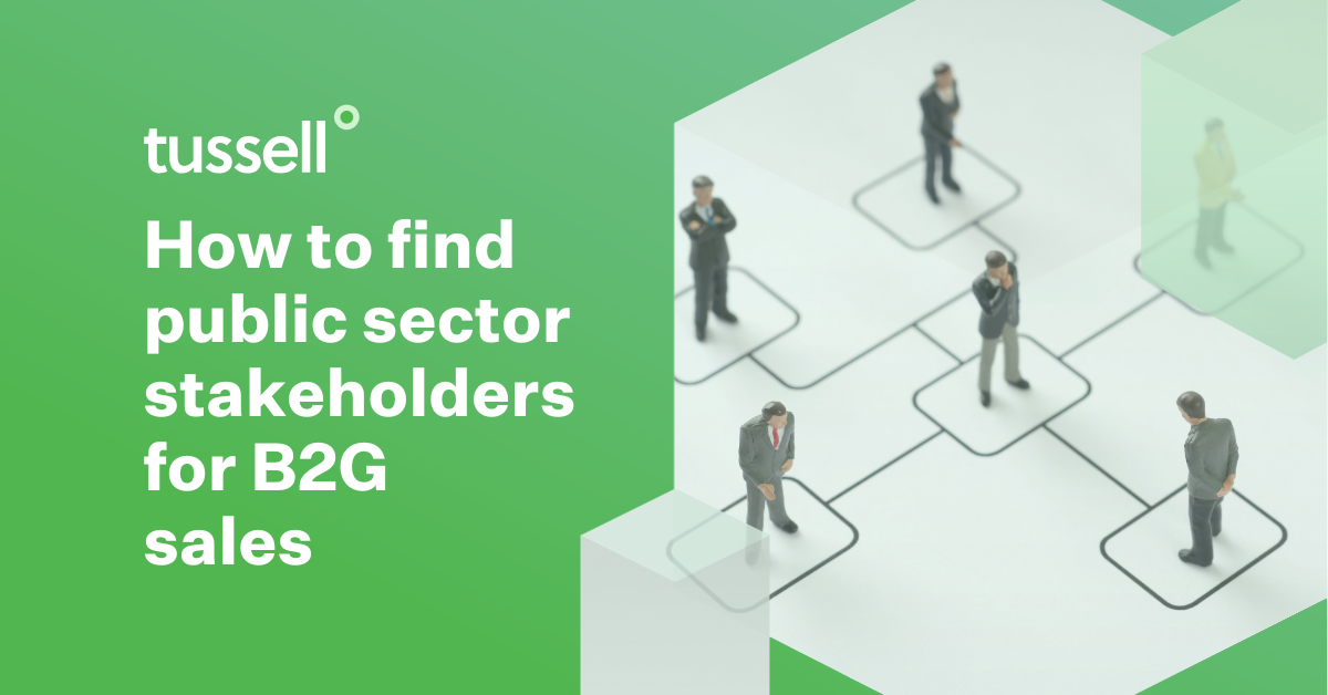 How to find government stakeholders for public sector sales