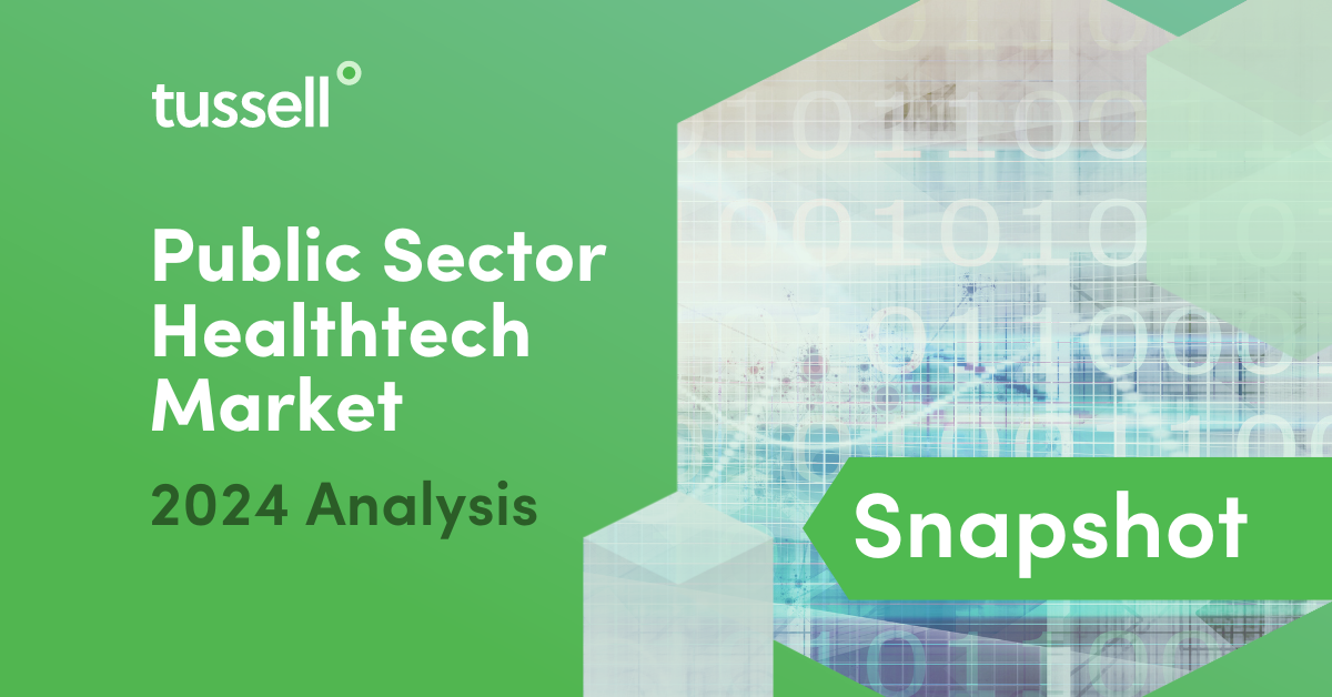 What does the public sector healthtech market look like in 2024?