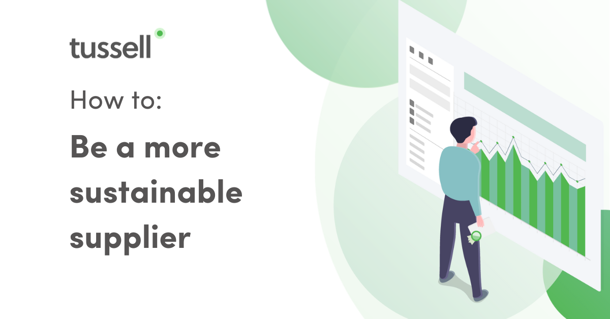 How to be a more sustainable supplier