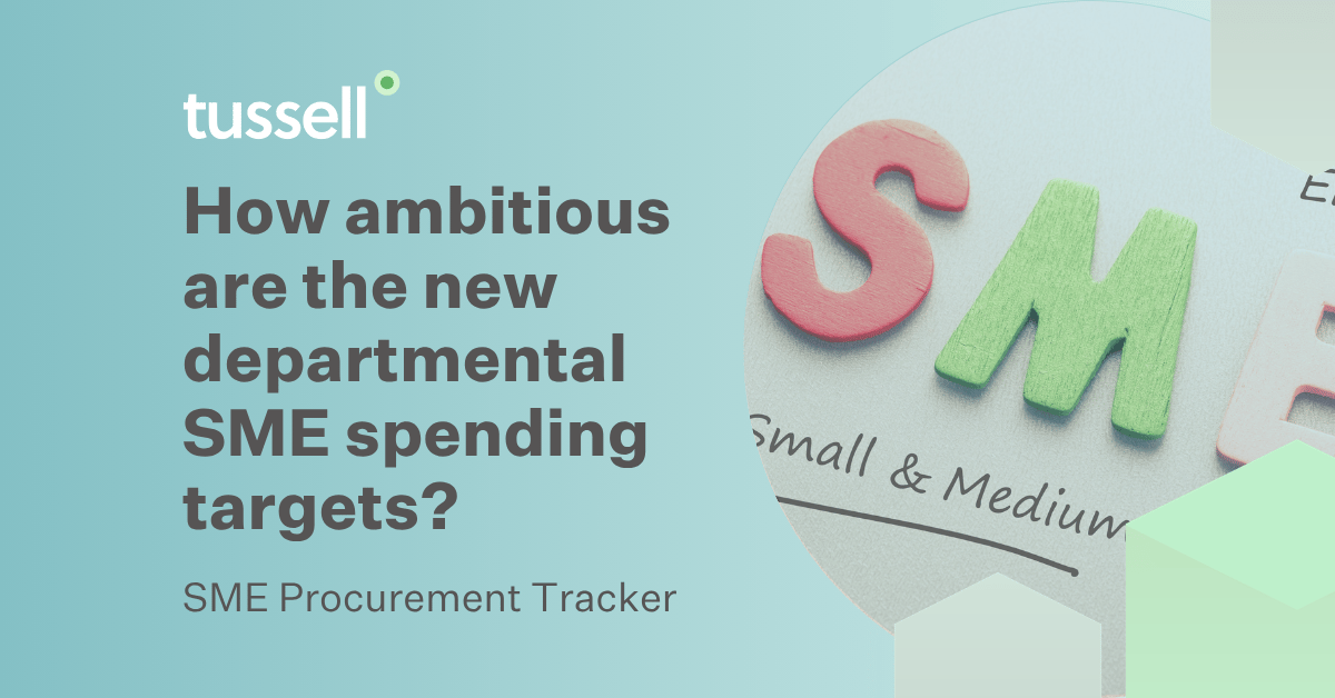 How ambitious are the new Central Government SME spending targets?