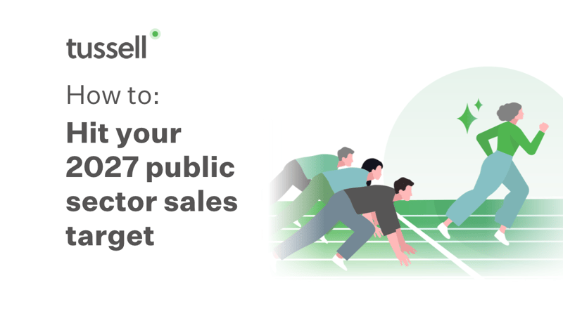 Hit public sector sales target 2027 Tussell