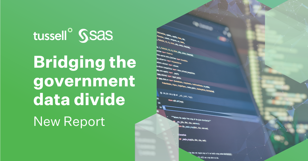 Synthetic data & AI in UK Gov't: Tussell & SAS Report