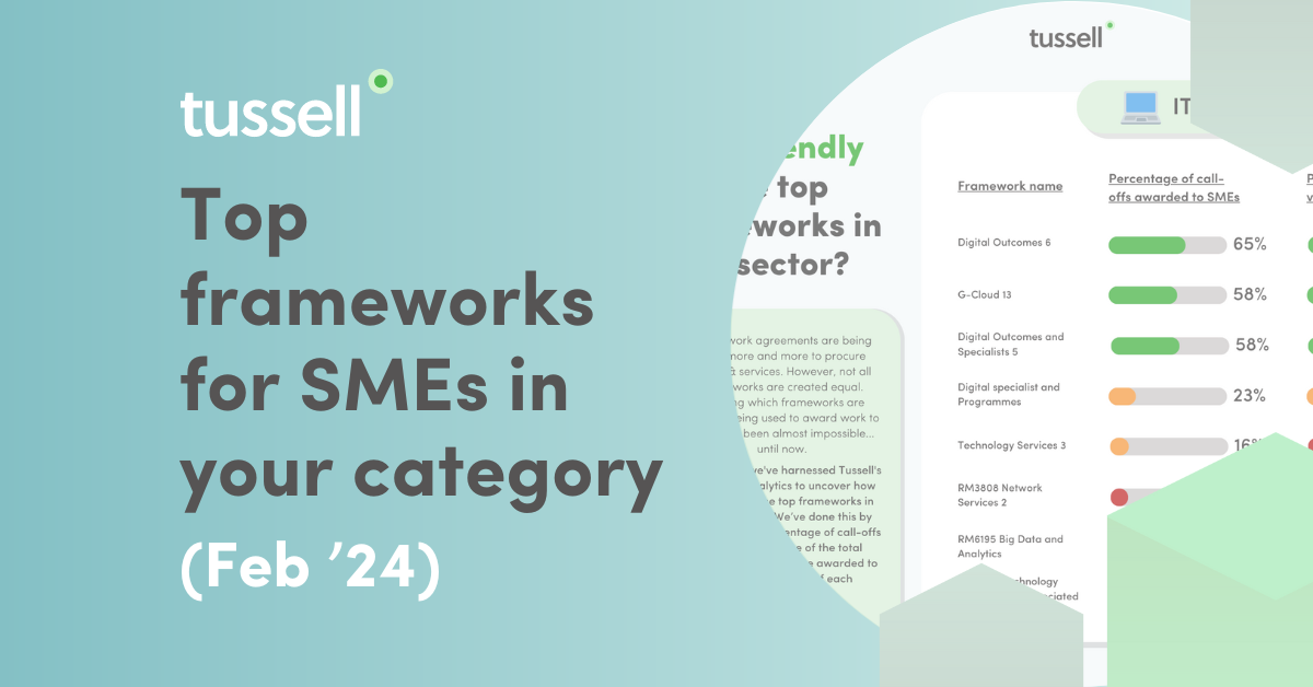 Top frameworks for SMEs in your category (Feb '24)