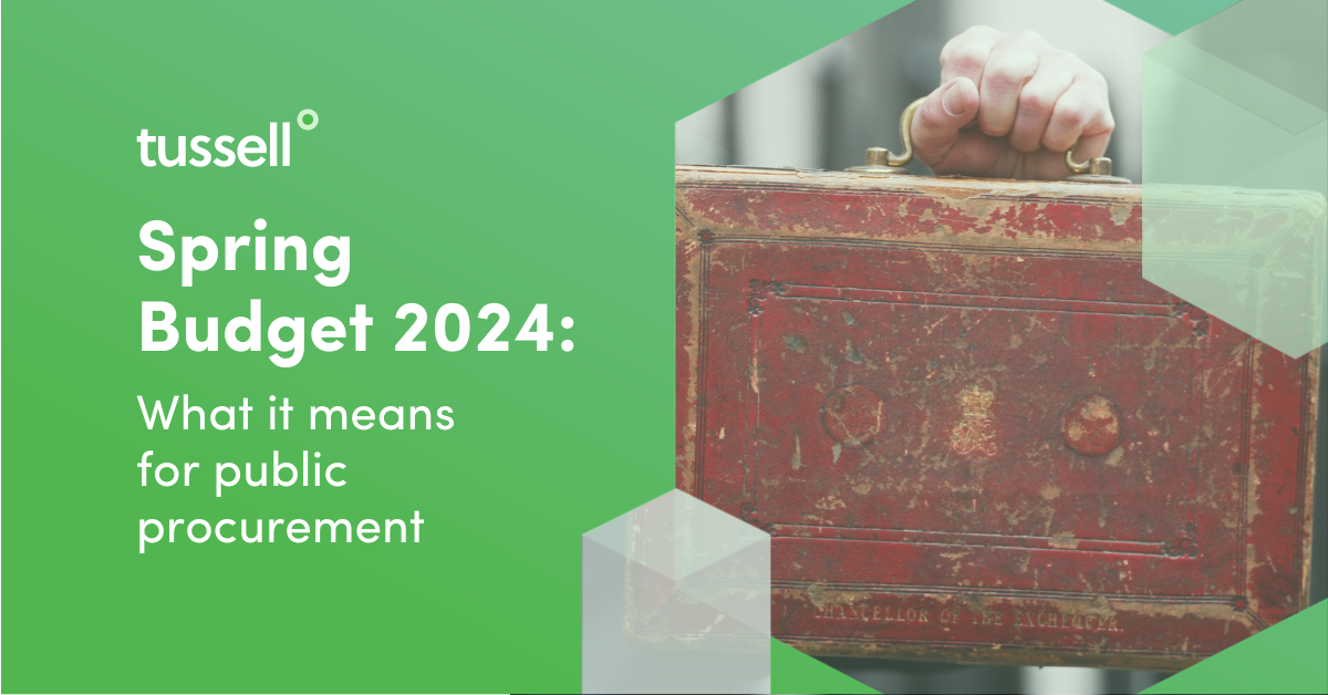Spring Budget 2024: what it means for public procurement