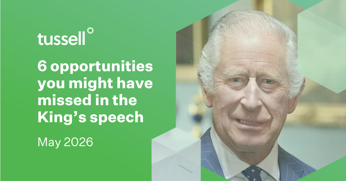 The King's Speech: 6 Opportunities for Public Sector Suppliers
